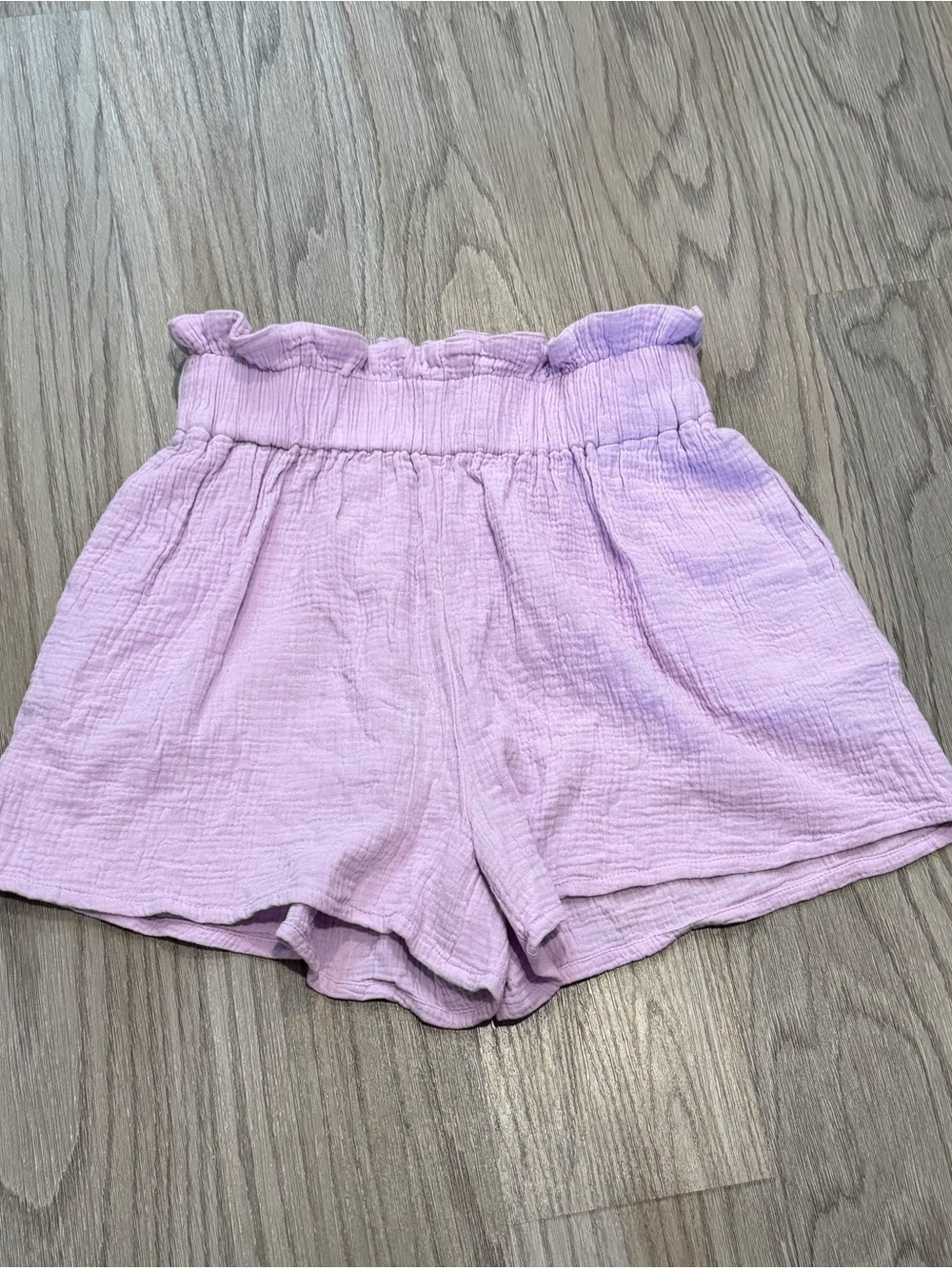 Anthropologie Mable Lavender Gauze Cotton Shorts Medium